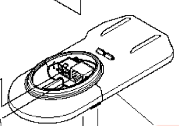 SENSOR Bedienung Rear P0, Gardena, ASSY